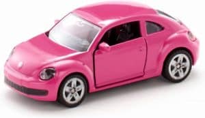 VW The Beetle (roze met stickers)