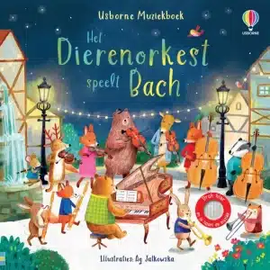 Geluidenboek: Het dierenorkest speelt Bach.