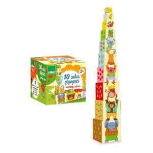 Vilac- Stapelkubussen Melusien in elkaar schuifbaar