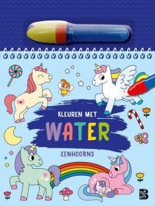 Kleuren met water: Eenhoorns