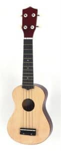 Minigitaar (ukelele) “natuurlijk hout”