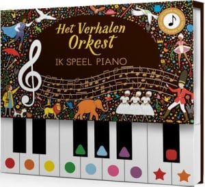 Geluidenboek: Ik speel piano, muziekboek. 4+