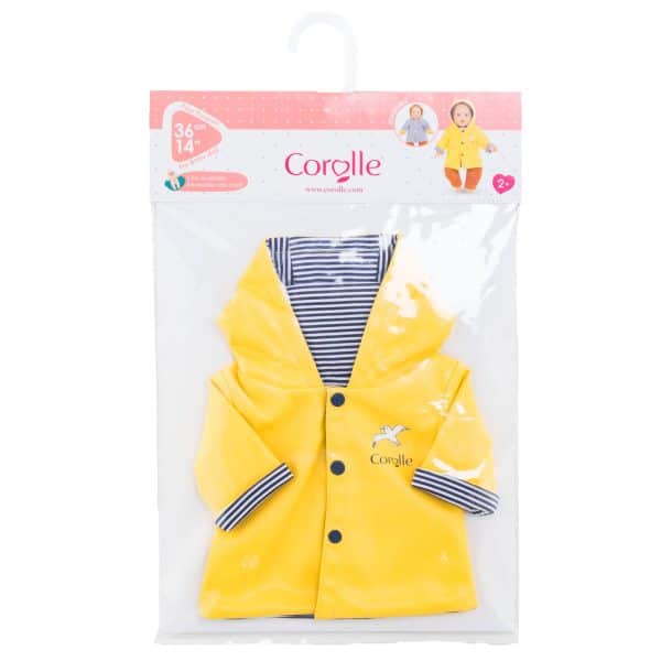 Corolle Mon Grand Poupon - Poppen Regenjas, 36cm - Afbeelding 2