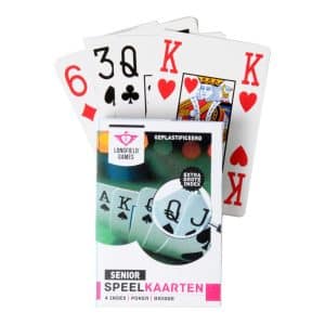 Speelkaarten Longfield Senior / VPE 1/100