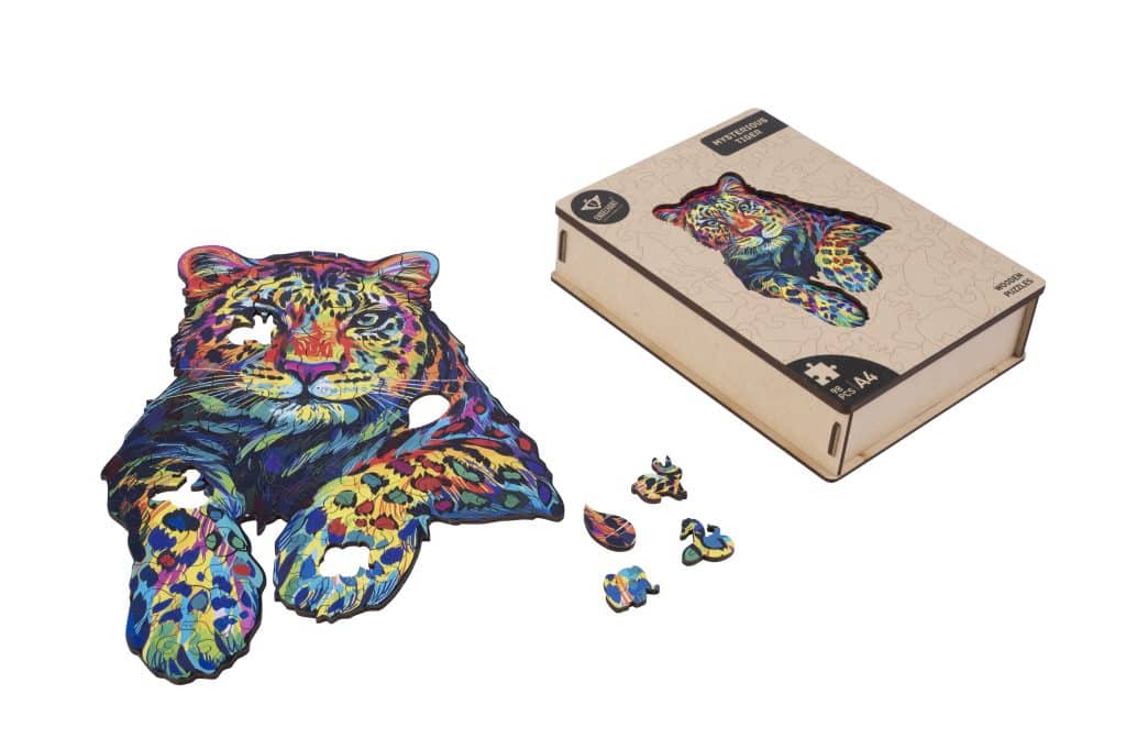 Puzzel A4 Tijger