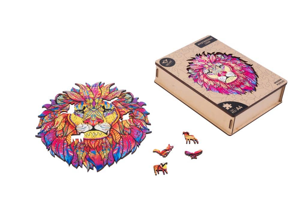 Puzzel A4 Leeuw