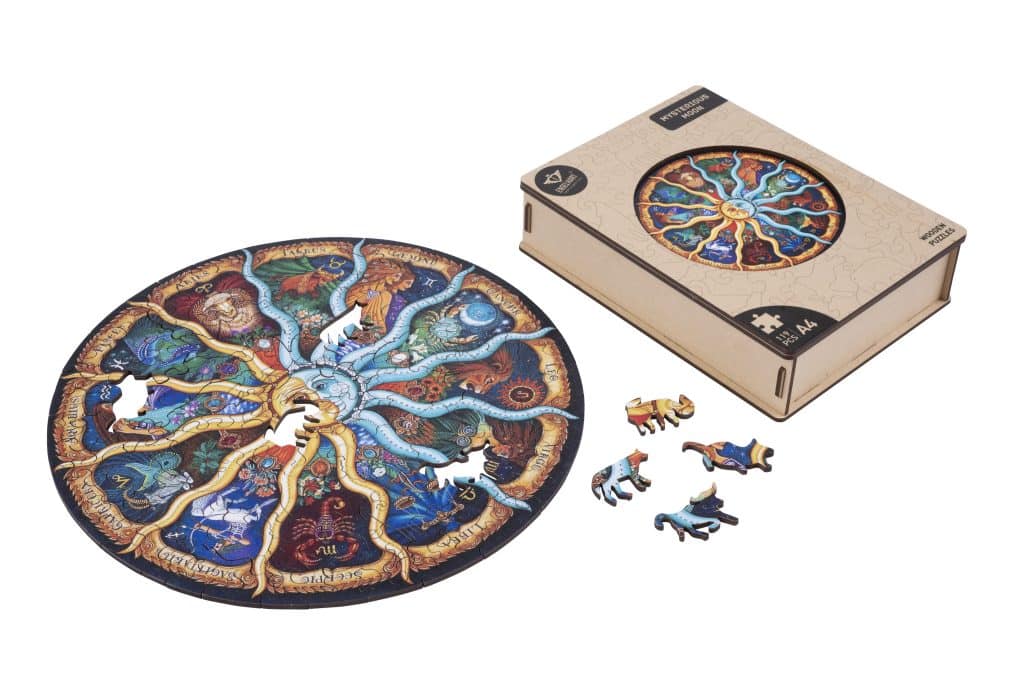 Puzzel A4 Maan