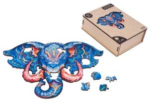 Puzzel A3 Olifant (hoofd)