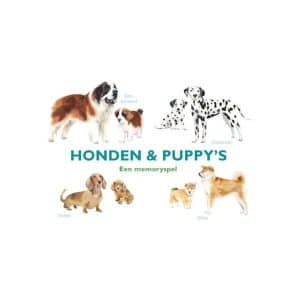 Memoryspel Honden & Puppy’s