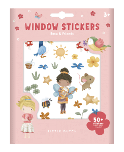 Raamstickers Rosa & Friends