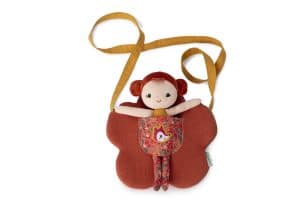 Lilliputiens – Adele Pop met bloemvormig tasje