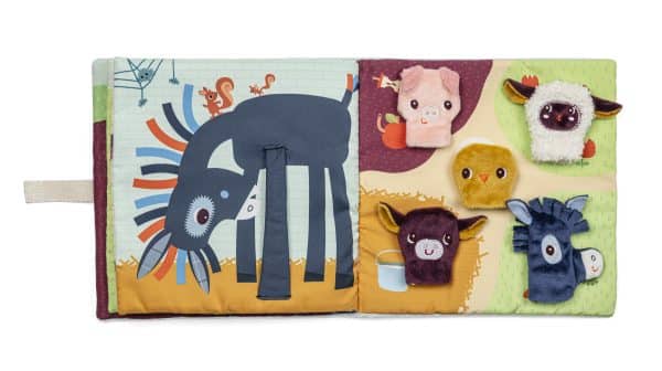 Lilliputiens - Stoffen Boek de Babydieren - Afbeelding 3