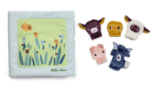Lilliputiens - Stoffen Boek de Babydieren - Afbeelding 4