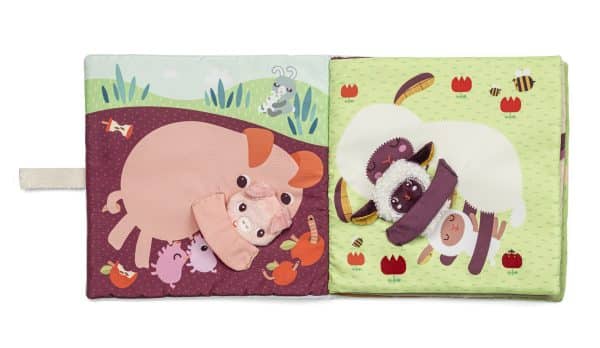 Lilliputiens - Stoffen Boek de Babydieren - Afbeelding 6