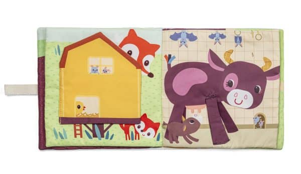 Lilliputiens - Stoffen Boek de Babydieren - Afbeelding 7