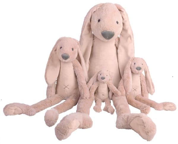 Happy Horse Konijn Richie Muziekknuffel - Oudroze - Afbeelding 3