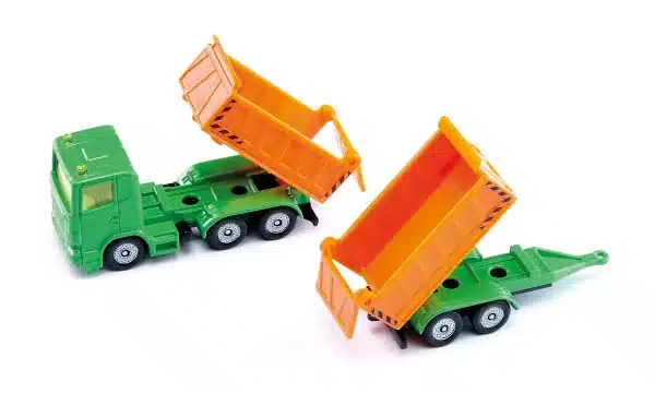 Truck met kieper en kiepaanhanger - Afbeelding 2