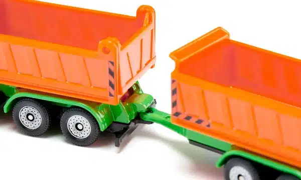 Truck met kieper en kiepaanhanger - Afbeelding 5