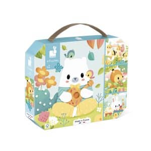 Janod Puzzel – 4 puzzels Pure (6-9-12-16 stukken)