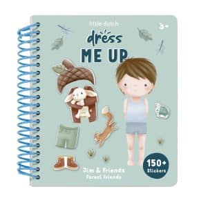 Aankleed- en stickerboek – Forest Friends