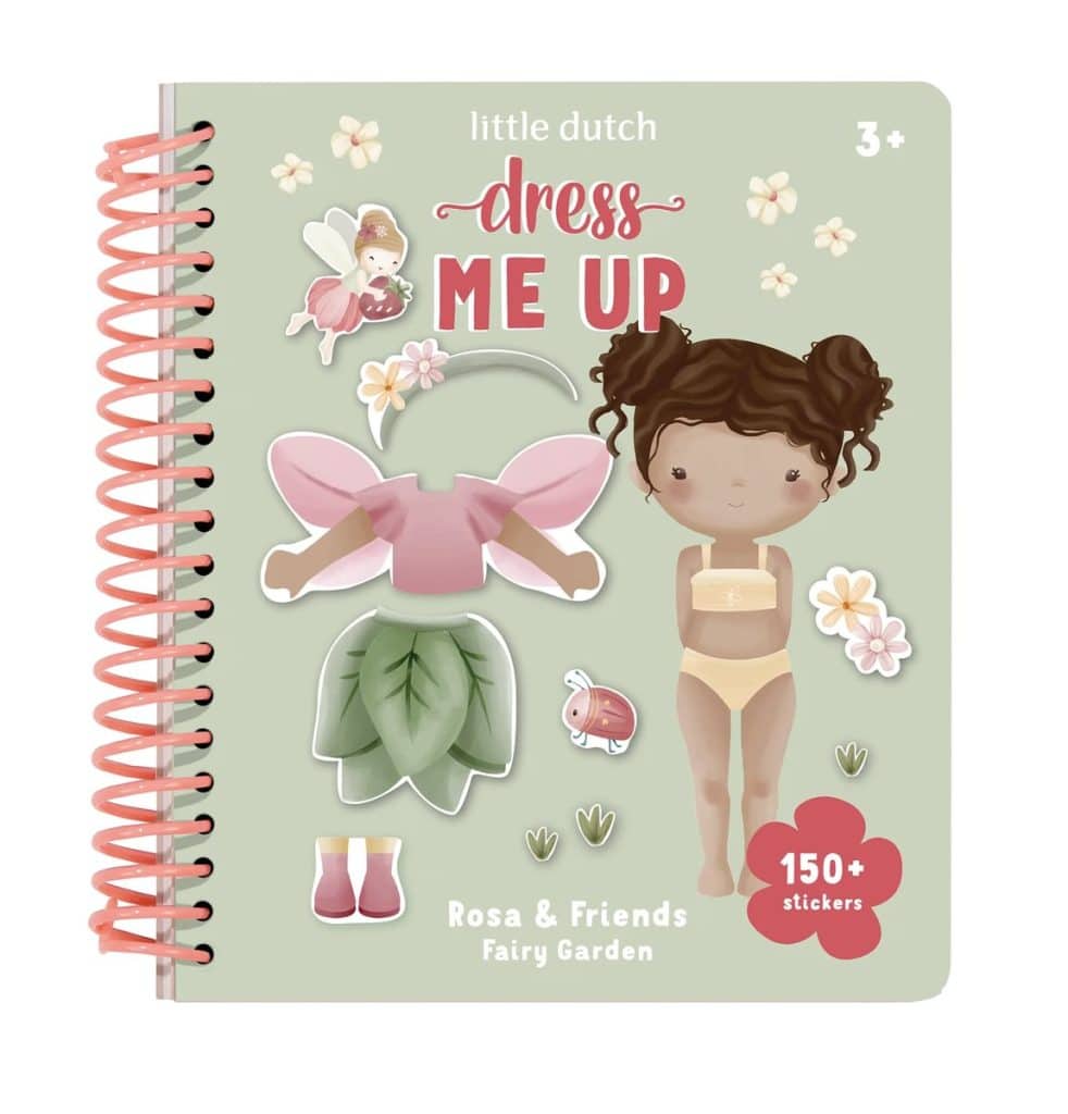 Aankleed- en stickerboek - Fairy Garden