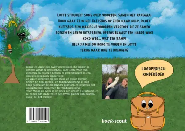 Lotte en Koko in het Kletsbos, op zoek naar de magische woorden - Afbeelding 2