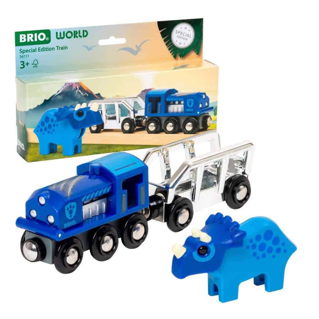 Special Edition trein (2025) met dinosaurus
