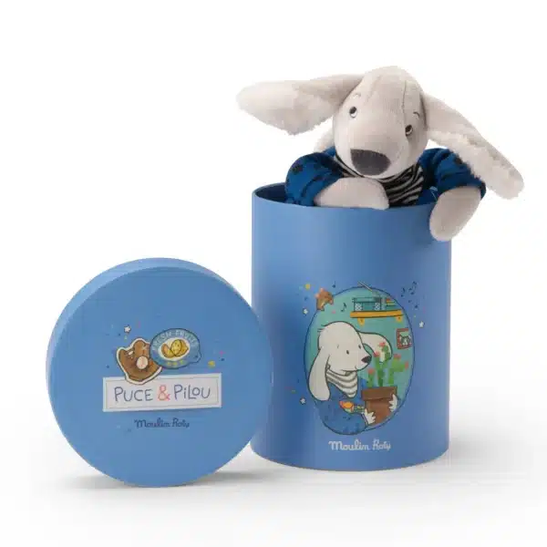 Geschenkdoospop, Pilou-hond - Afbeelding 4
