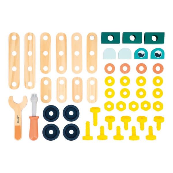 Janod Brico’Kids – Ton 50 stuks - Afbeelding 2