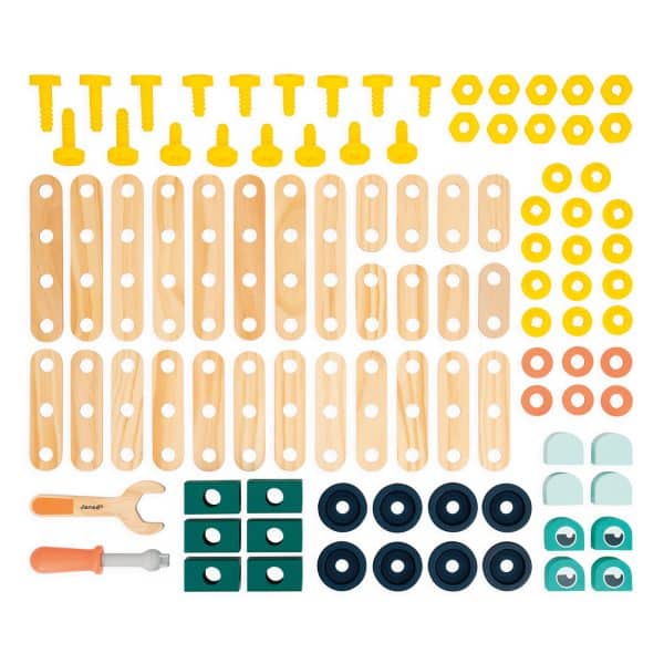 Janod Brico’Kids – Ton 100 stuks - Afbeelding 3