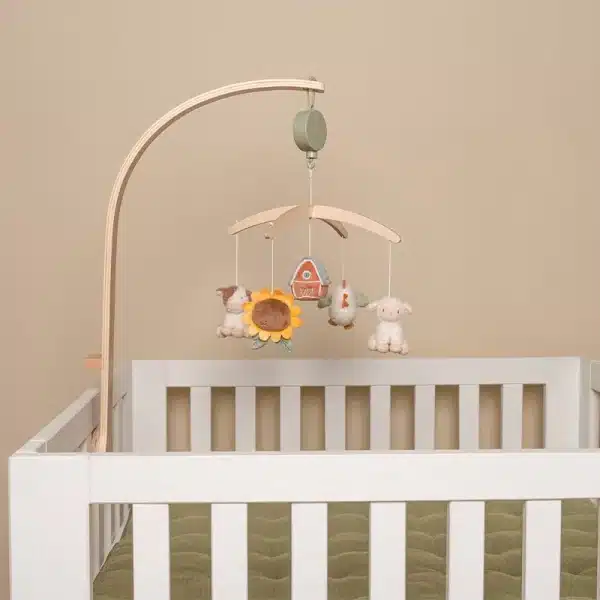 Little Dutch - houten muziekmobiel FSC - Little Farm - Afbeelding 3
