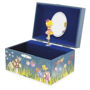 Muziekdoos bijoux prinses met kikkerkoning