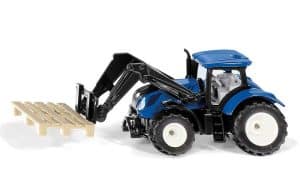 Tractor New Holland met pallet
