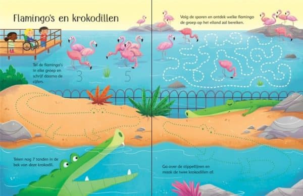 Uitwisboek Dierentuinspelletjes - Afbeelding 2
