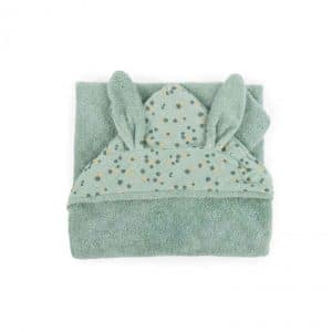 Badcape, trois petits lapins Moulin Roty