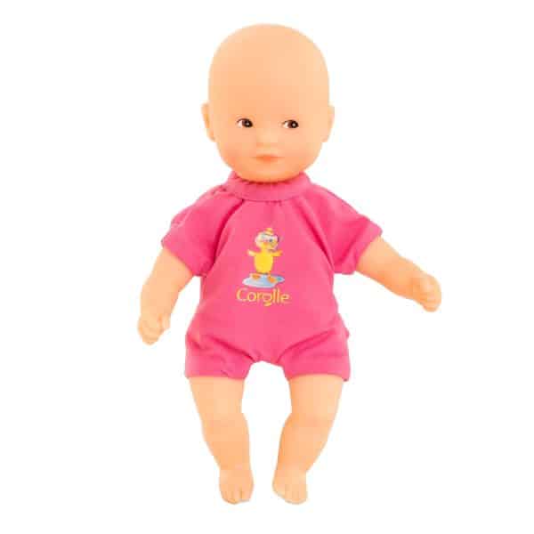 Corolle Mini Baby badpop - Roze, 20cm