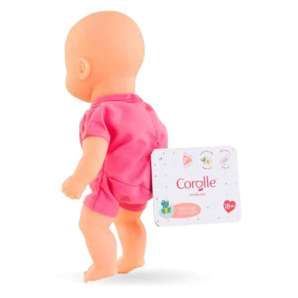 Corolle Mini Baby badpop - Roze, 20cm - Afbeelding 2