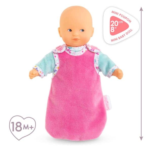 Corolle Mini Calin Welterusten Pop Set - Vlinders, 20cm - Afbeelding 6