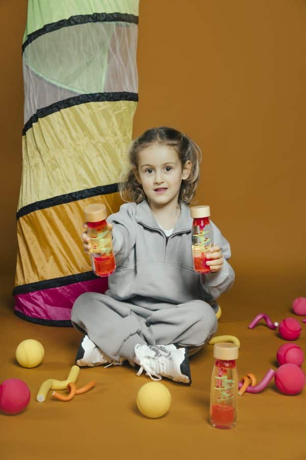Petit Boum - Sensorische fles - Spiraal Roze - Afbeelding 2