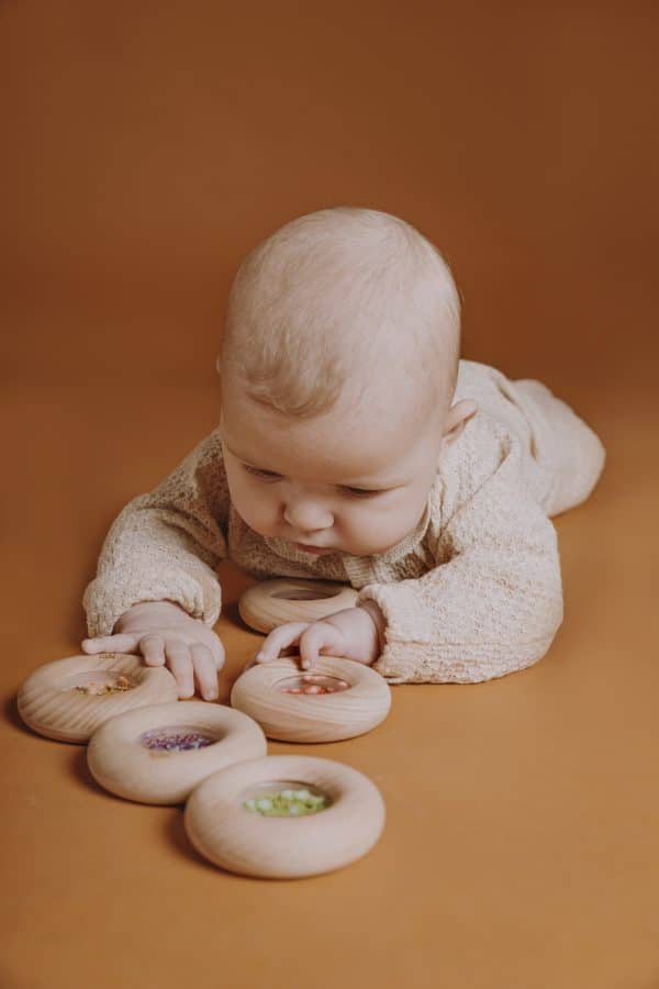 Petit Boum - Sensorische Donut - Kiwi's - Afbeelding 6