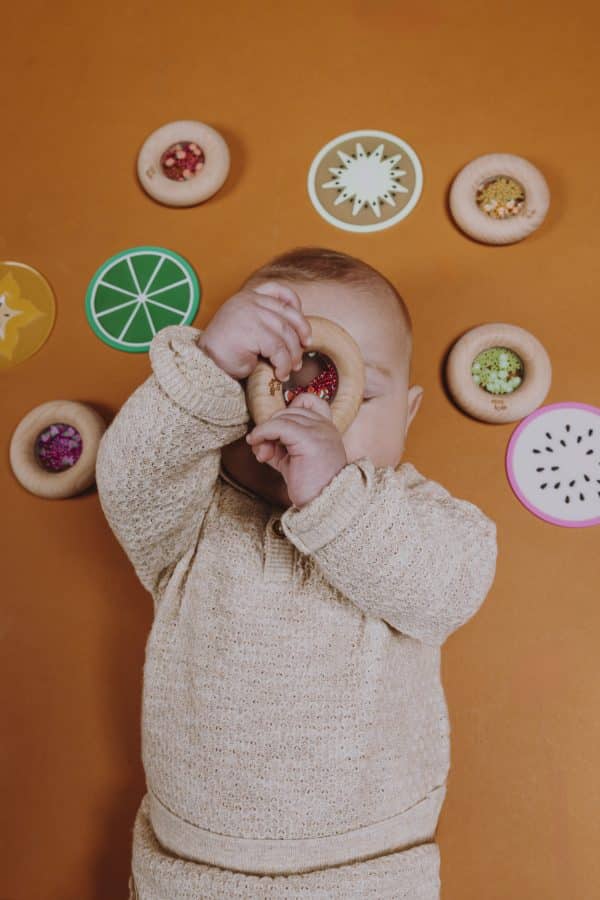 Petit Boum - Sensorische Donut - Watermeloen - Afbeelding 3