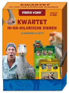 Freek Vonk dieren kwartet – Hi-Ha- Hilarische dieren