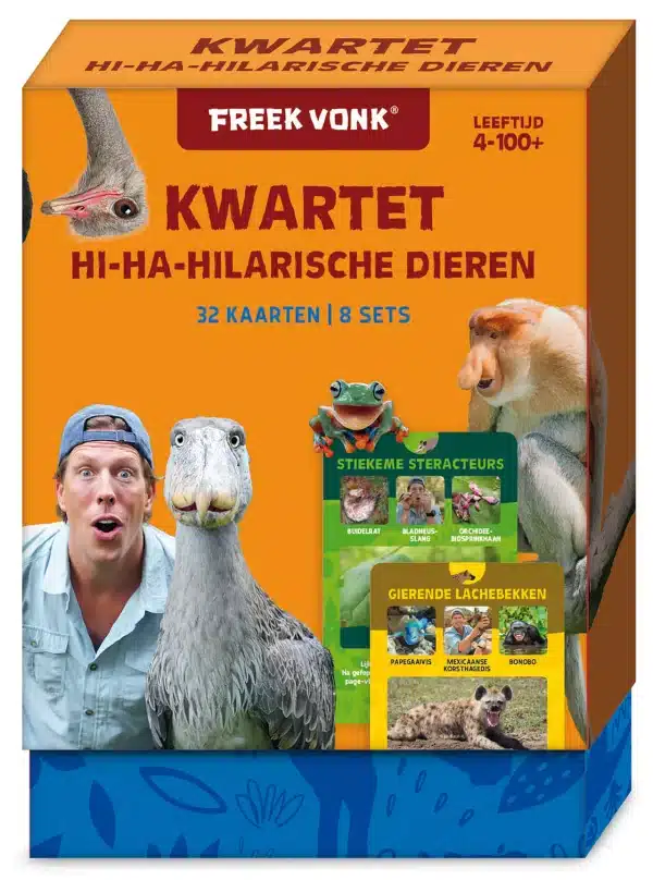 Freek Vonk dieren kwartet - Hi-Ha- Hilarische dieren