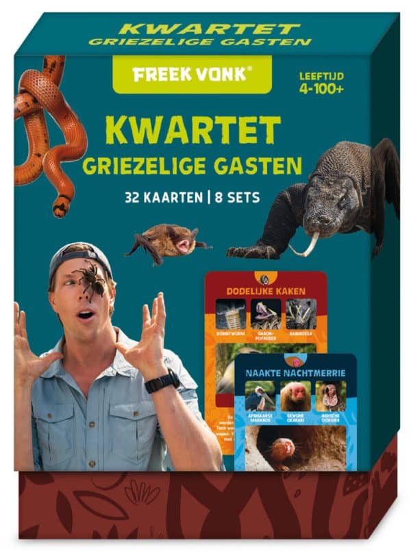 Freek Vonk dieren kwartet - Griezelige gasten