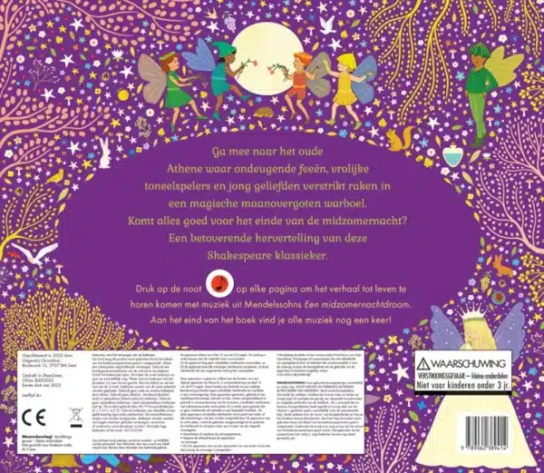 Geluidenboek: Het verhalen Orkest: Midzomernachtsdroom 3+ - Afbeelding 2
