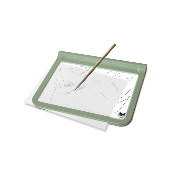 KIDYDRAW-PRO Mobiele en lichtgevende tablet groen - Afbeelding 5