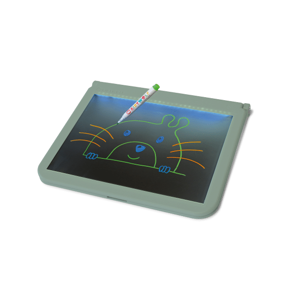 KIDYDRAW-PRO Mobiele en lichtgevende tablet groen - Afbeelding 8