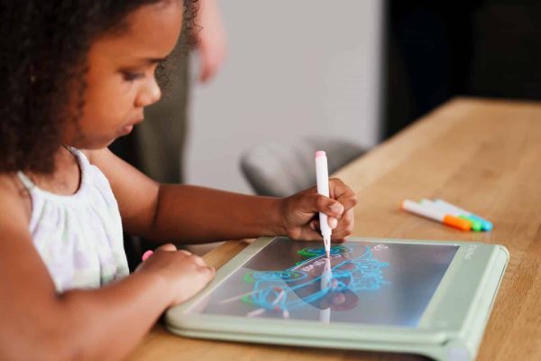 KIDYDRAW-PRO Mobiele en lichtgevende tablet groen - Afbeelding 9