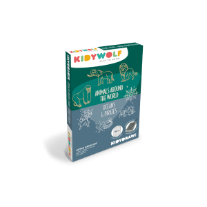 REFIL KIDYDRAW-MINI Tekeningen “dieren over de hele wereld” en “oceanen en piraten”