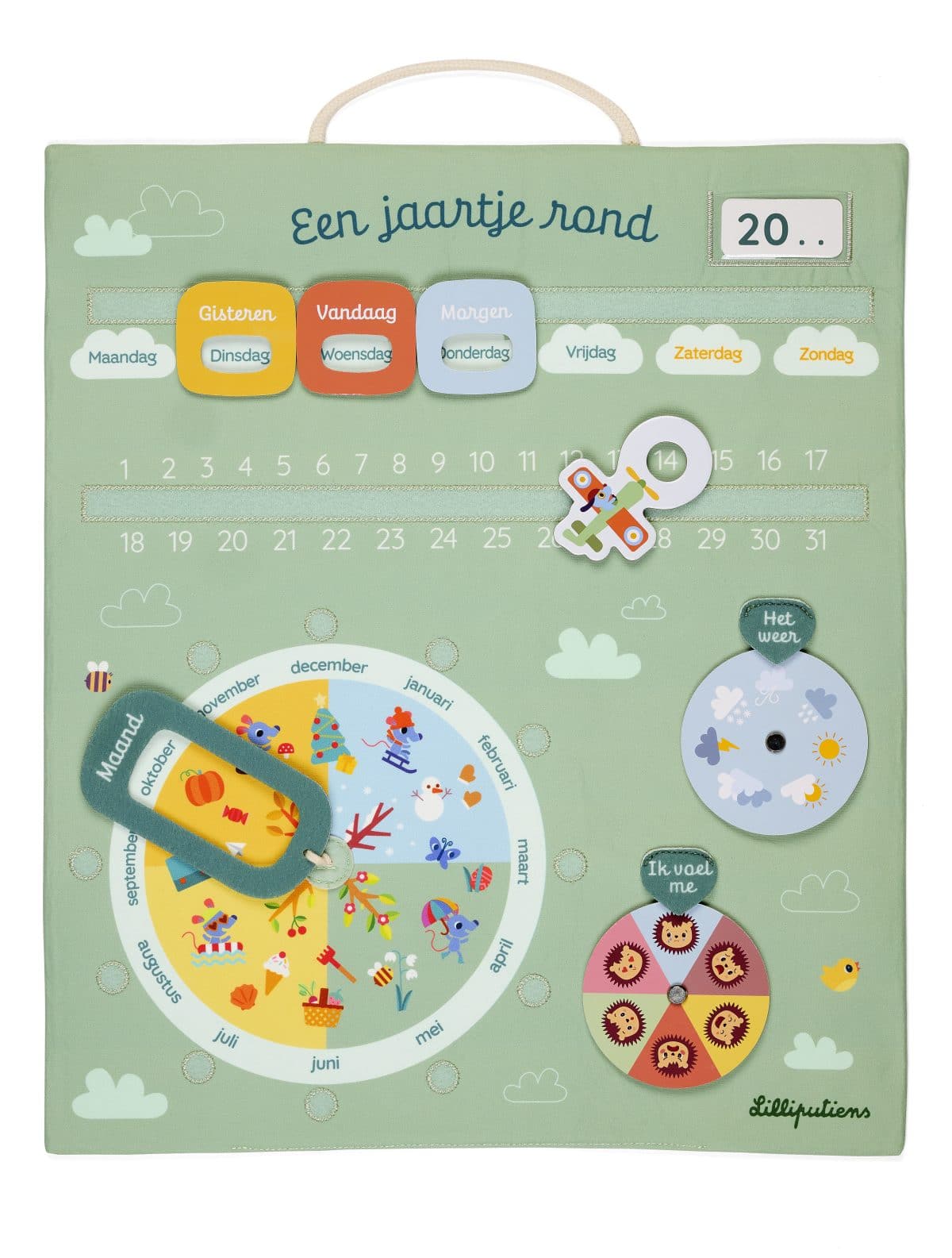 Lilliputiens – Mijn eerste kalender – Een jaartje rond